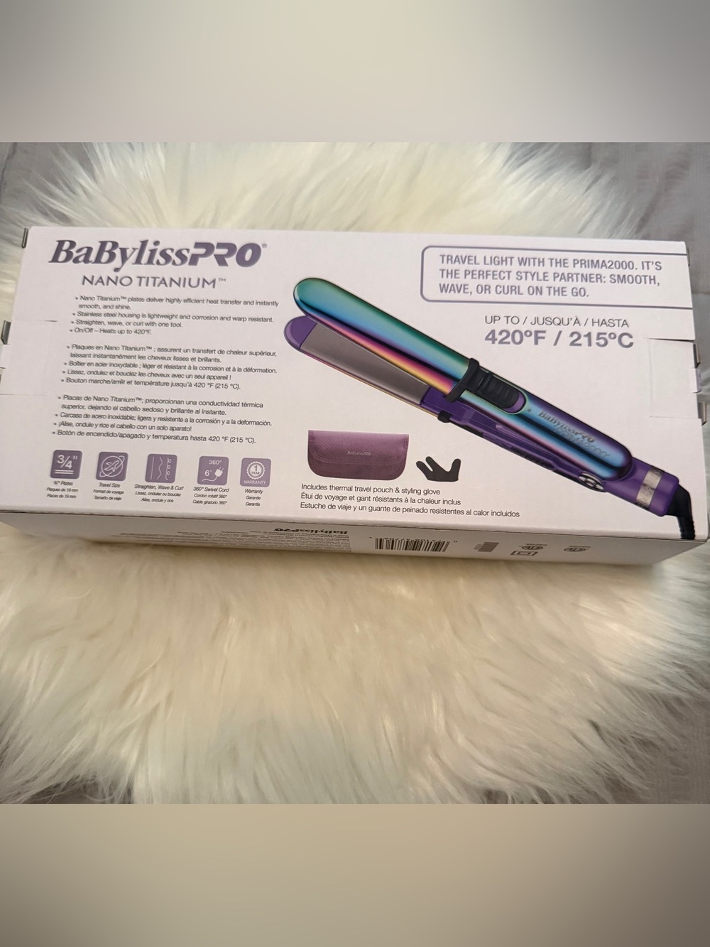 Brand New never opened Babyliss Pro Nano
 Titanium - Picture 2 of 4